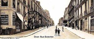2809- Oran - Rue Dutertre - Angle Boulevard Marceau2 - 1924